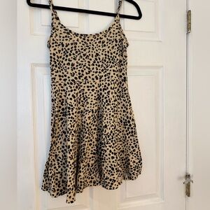 Leopard print dress